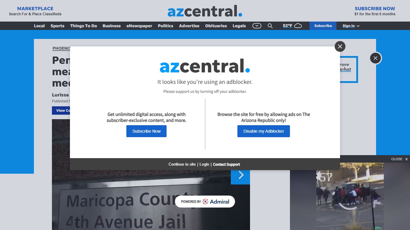 Penzone: Maricopa County jail meals sufficient; media offered a taste